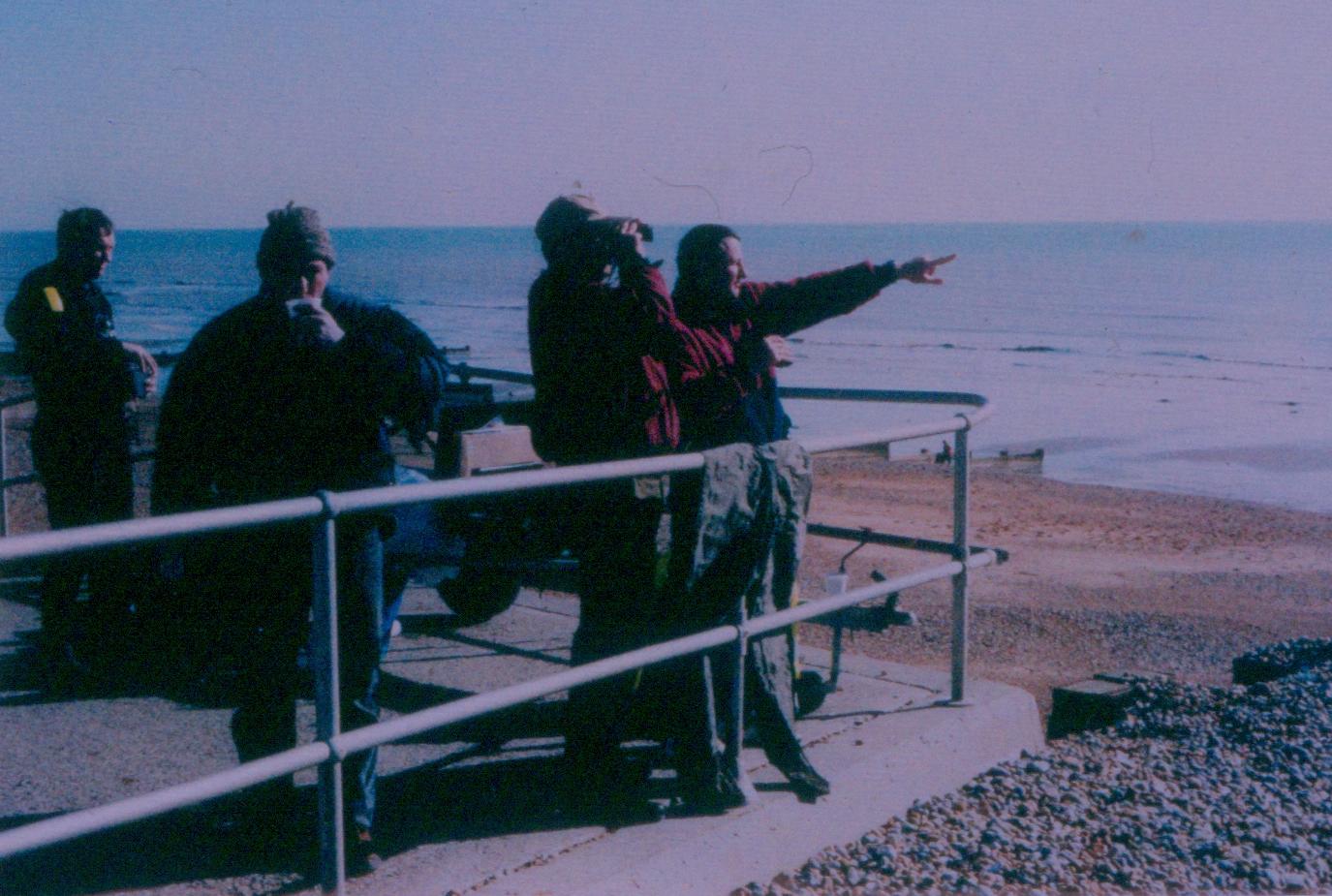 Looking Out Over the Site